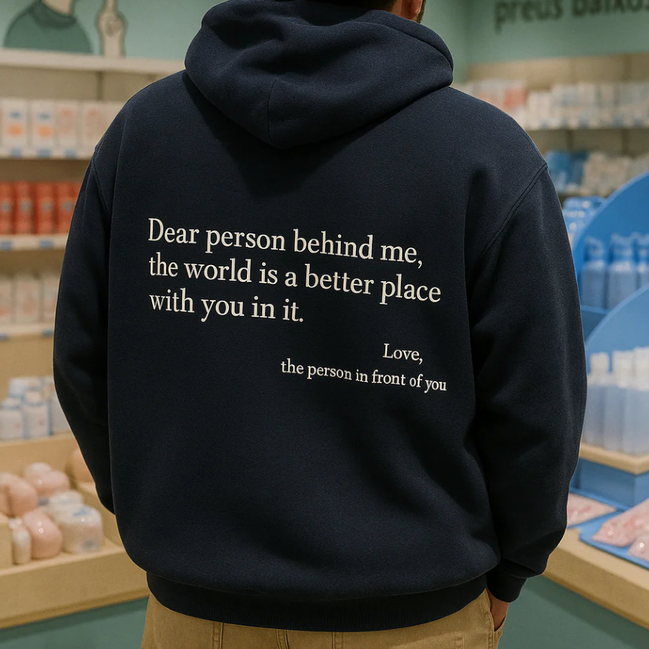 Dear Person Behind Me (You are enough) Hoodie